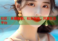 社区：关爱服务、社交互动、共享生活平台