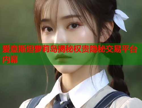 爱意斯坦萝莉岛揭秘权贵隐秘交易平台内幕  第1张